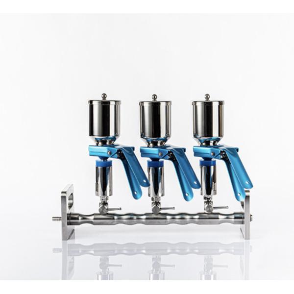 JINTENG/津腾不锈钢三联过滤器（胶塞式）